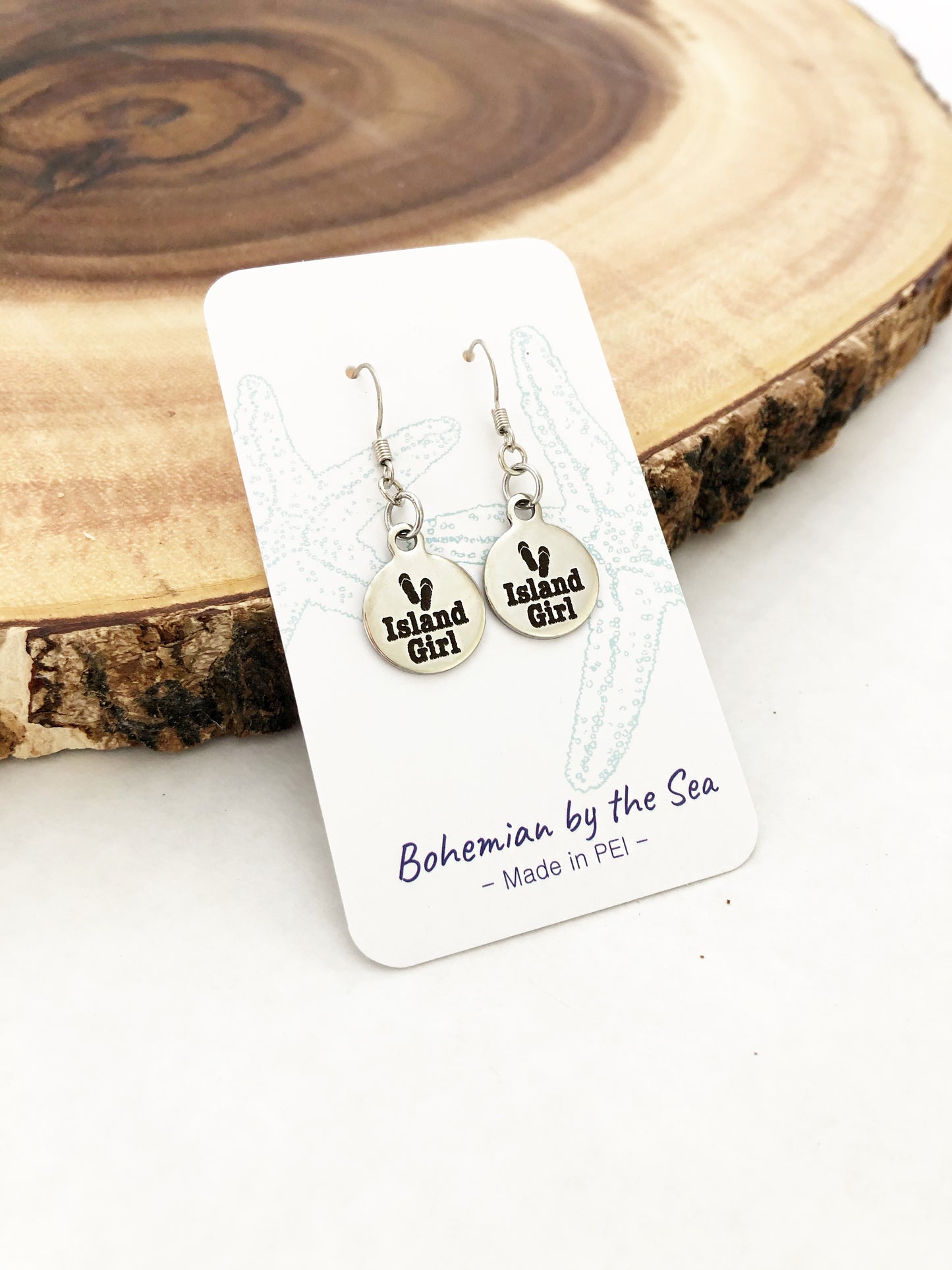 Pendant Earrings - Stainless Steel - Many Styles Available