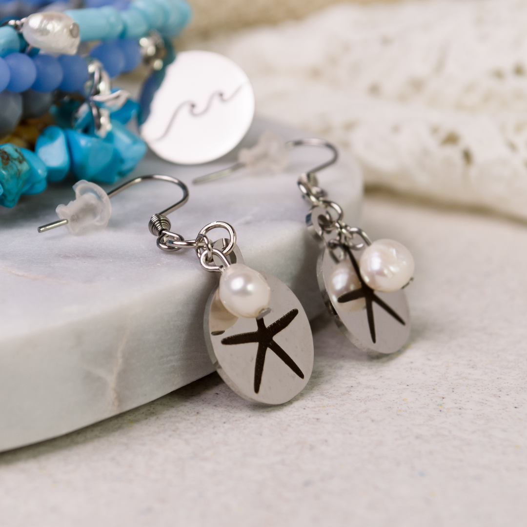 Pendant Earrings - Stainless Steel - Many Styles Available