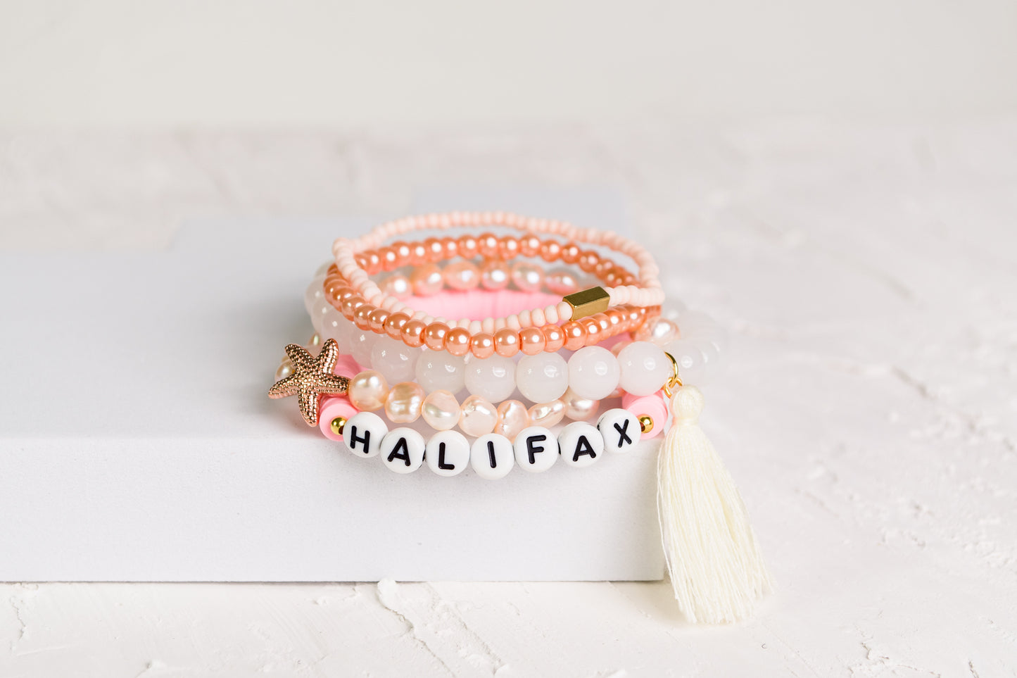 Beaded Bracelet Set of 5 - Choose Your Style