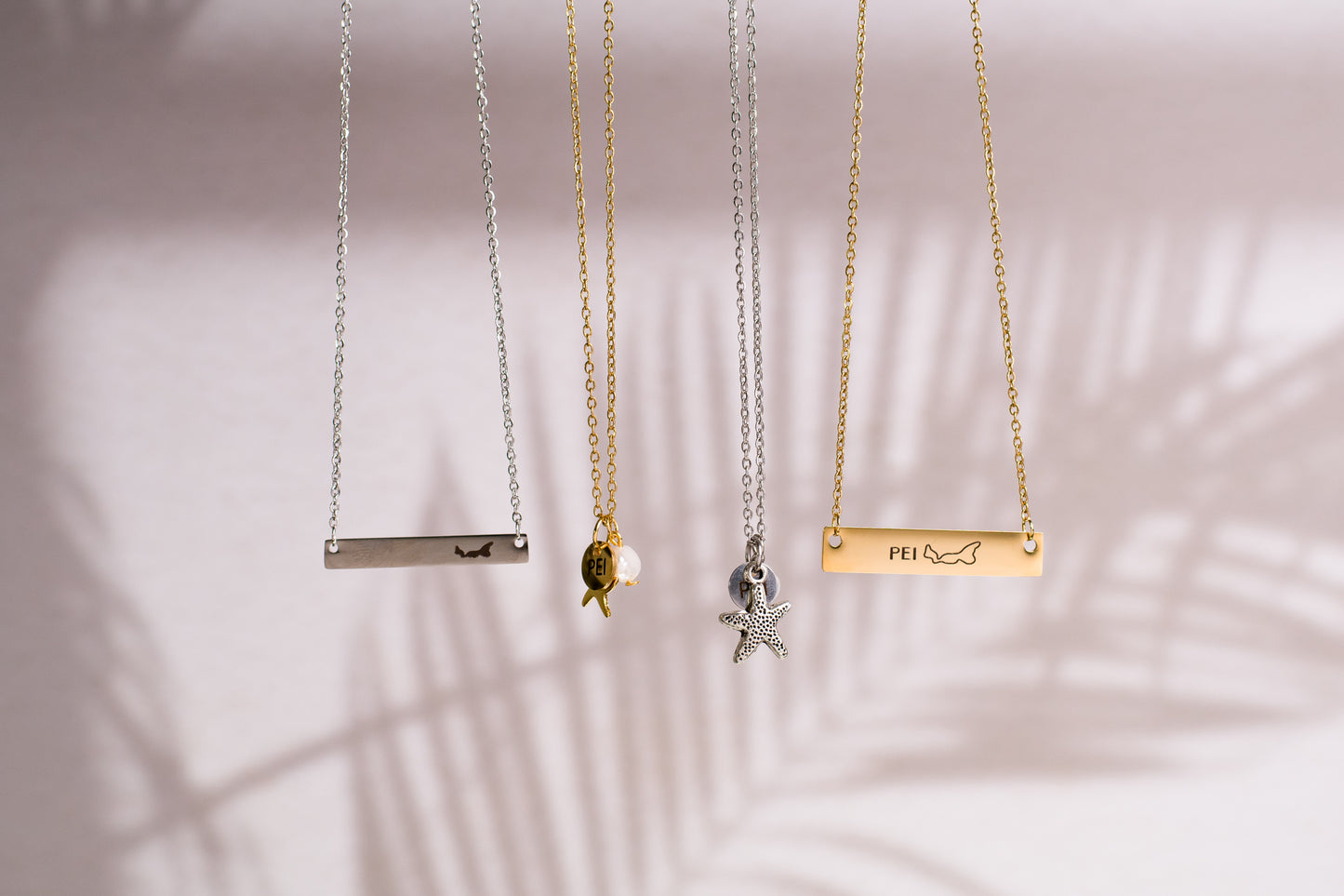 Bar Necklace - Stainless Steel - Different Styles Available