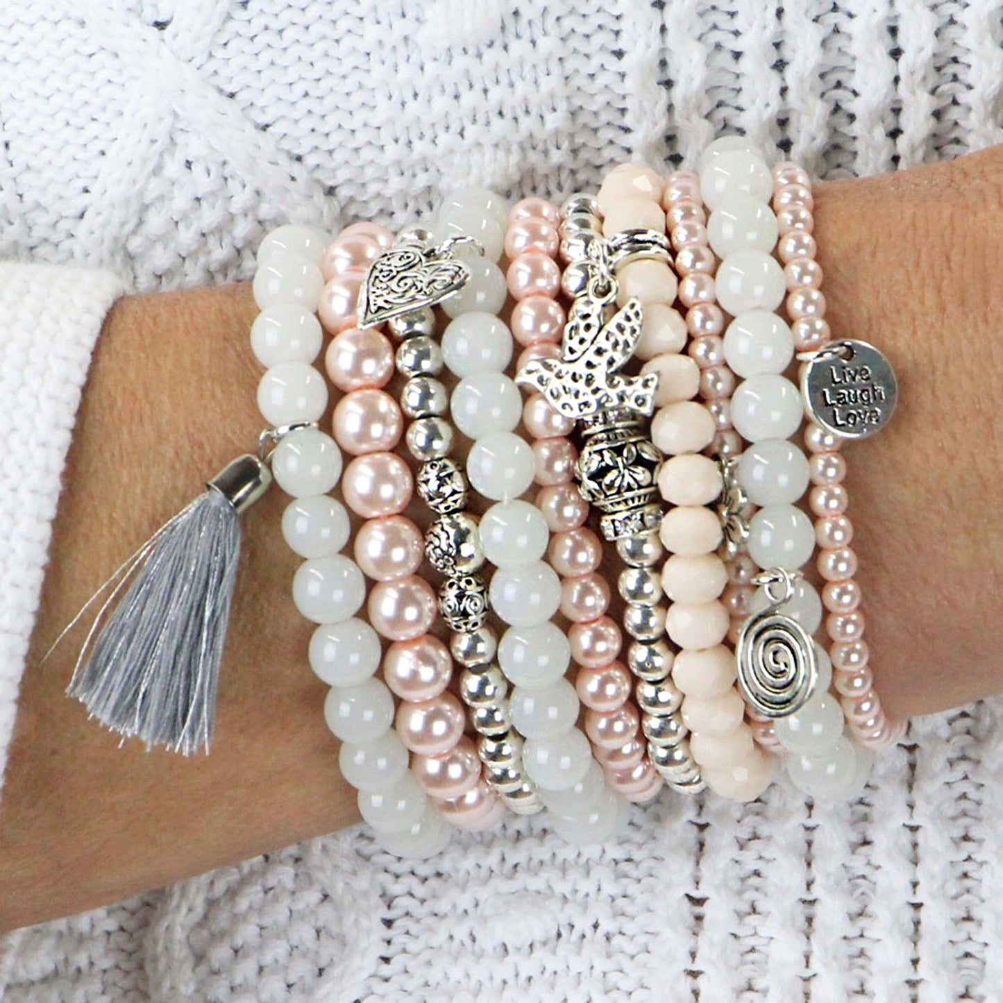 Amara - Bead Bracelets Set