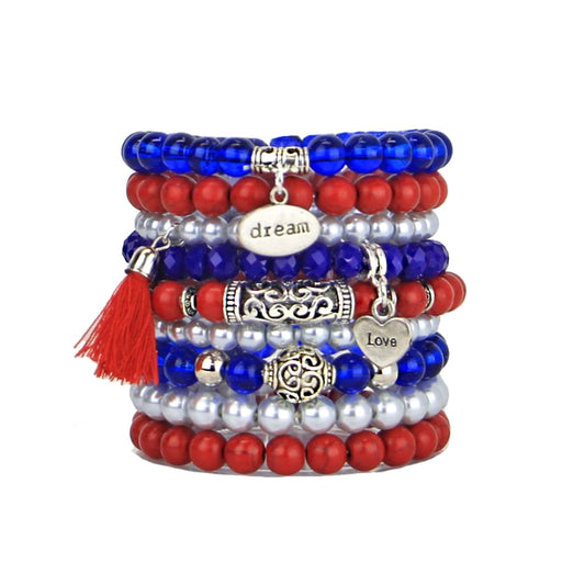 Alora - Bead Bracelets Set