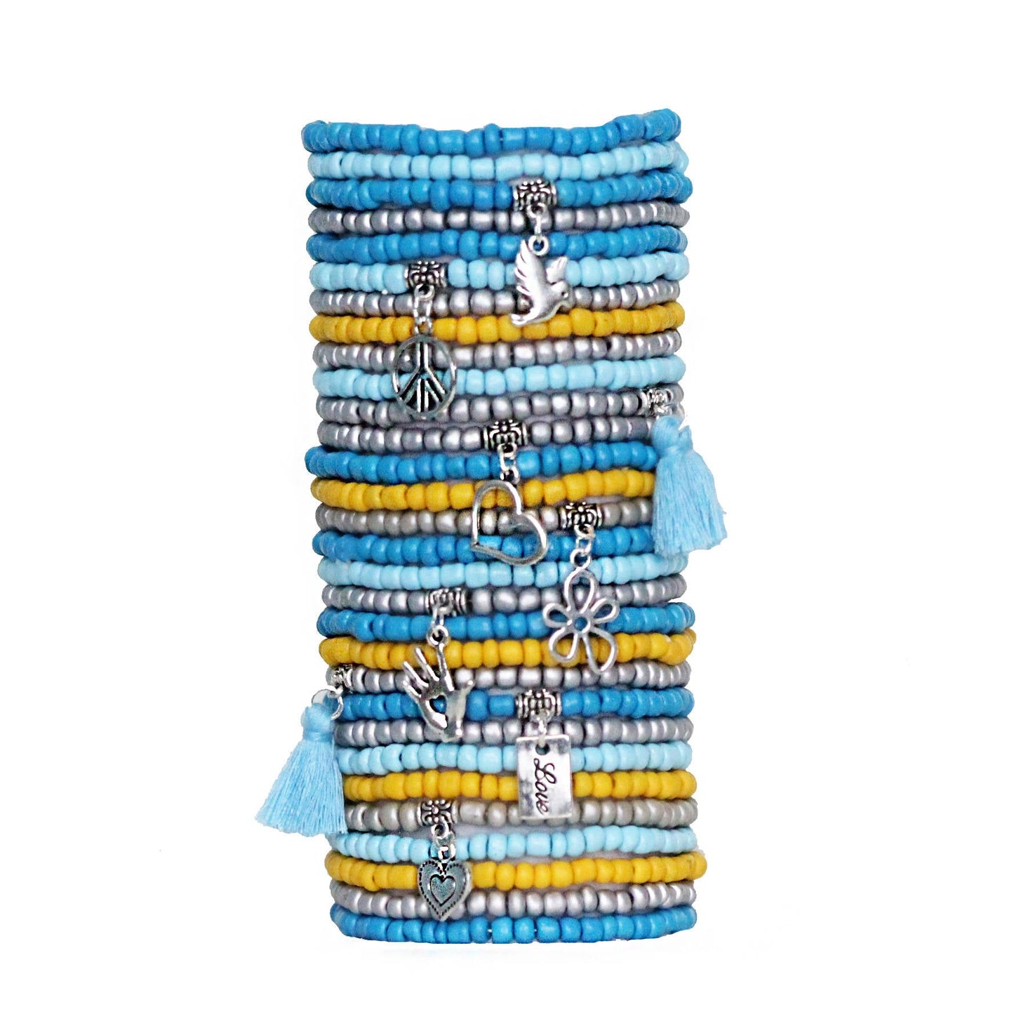 Beaded Stacked Bracelets