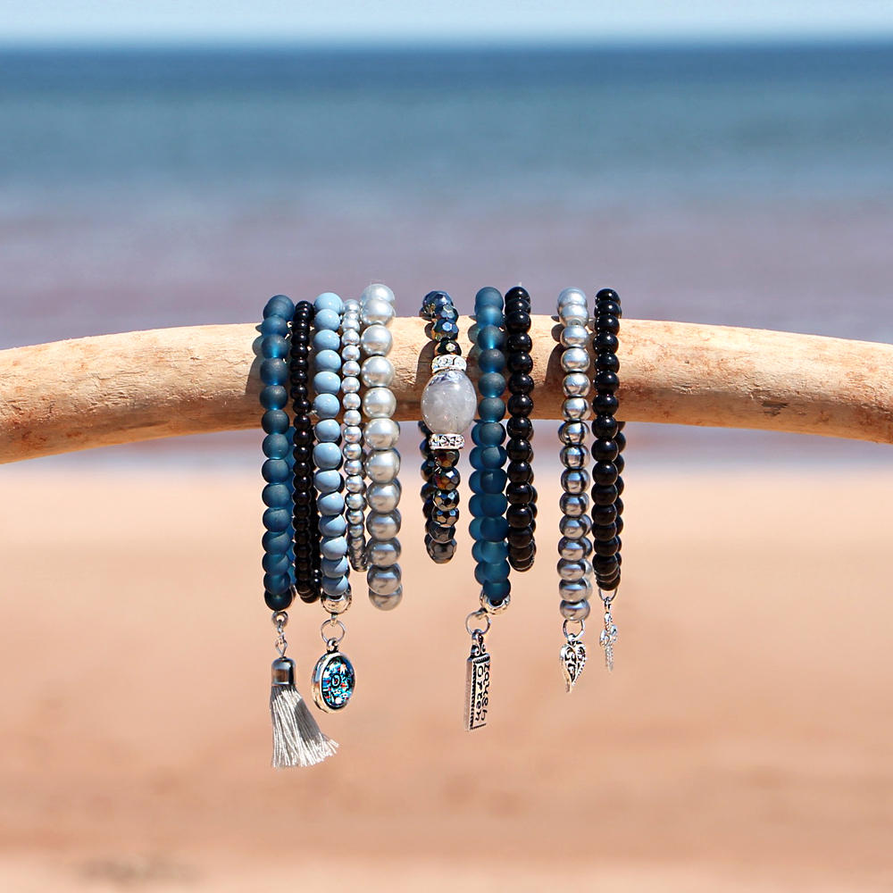 Beaded Stacked Bracelets