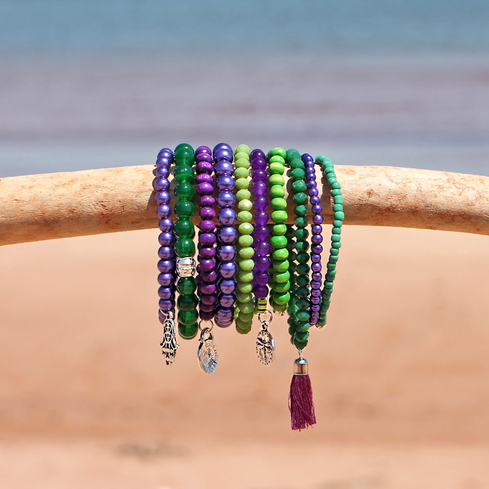 Beaded Stacked Bracelet