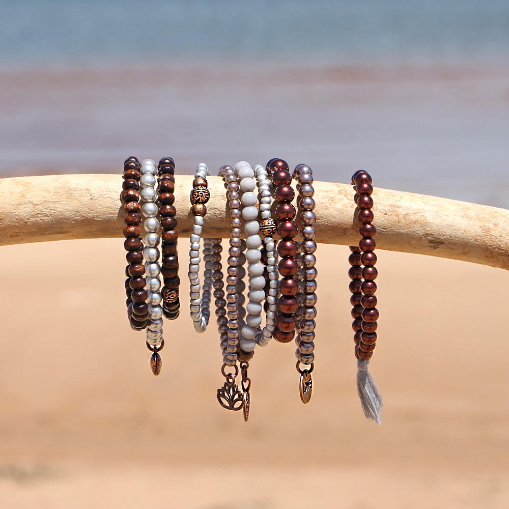 Beaded Stacked Bracelets