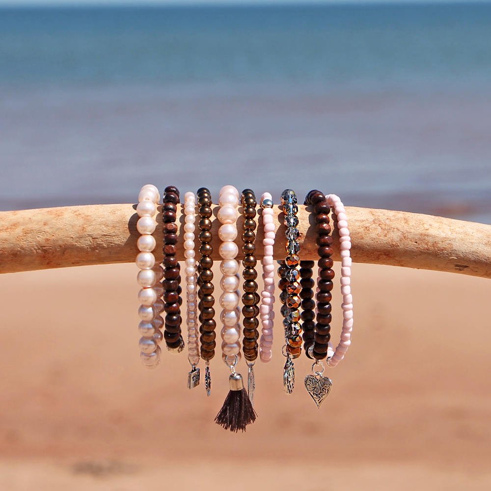 Beaded Stacked Bracelet