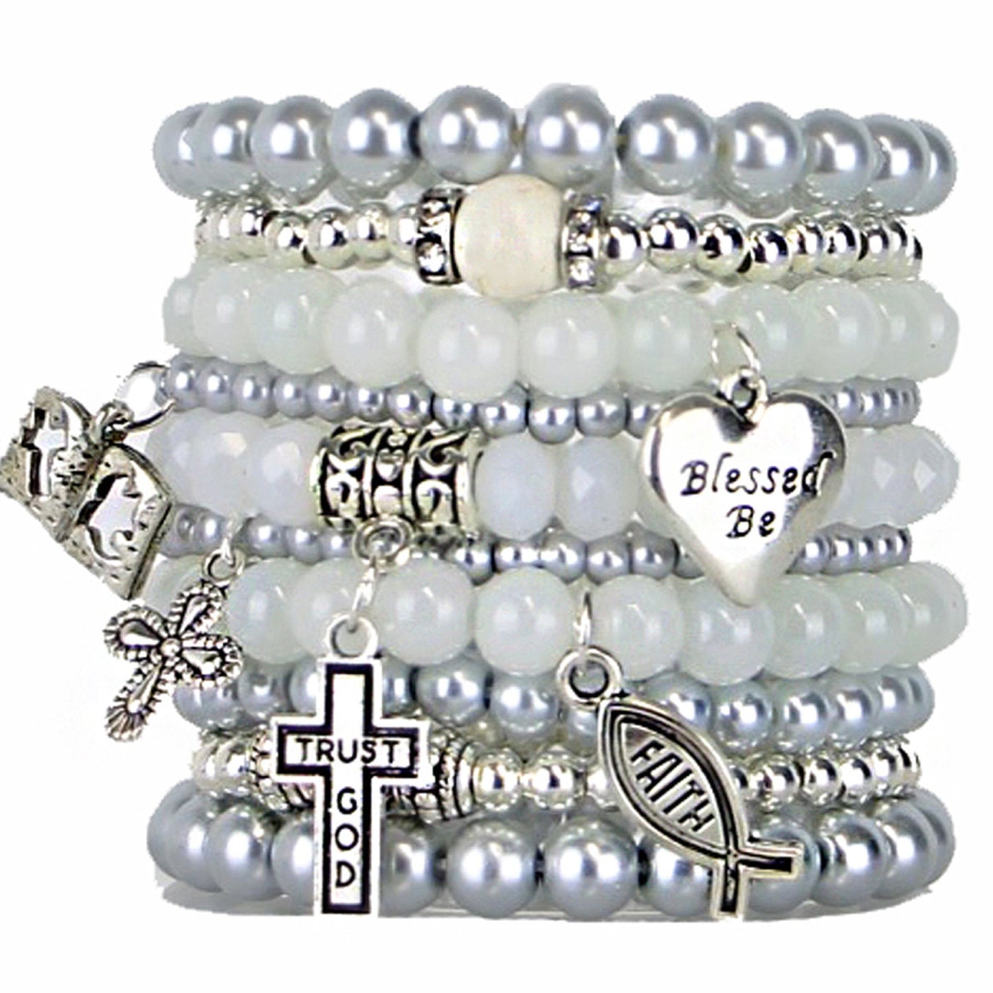 Anna - Beaded Bracelets Set