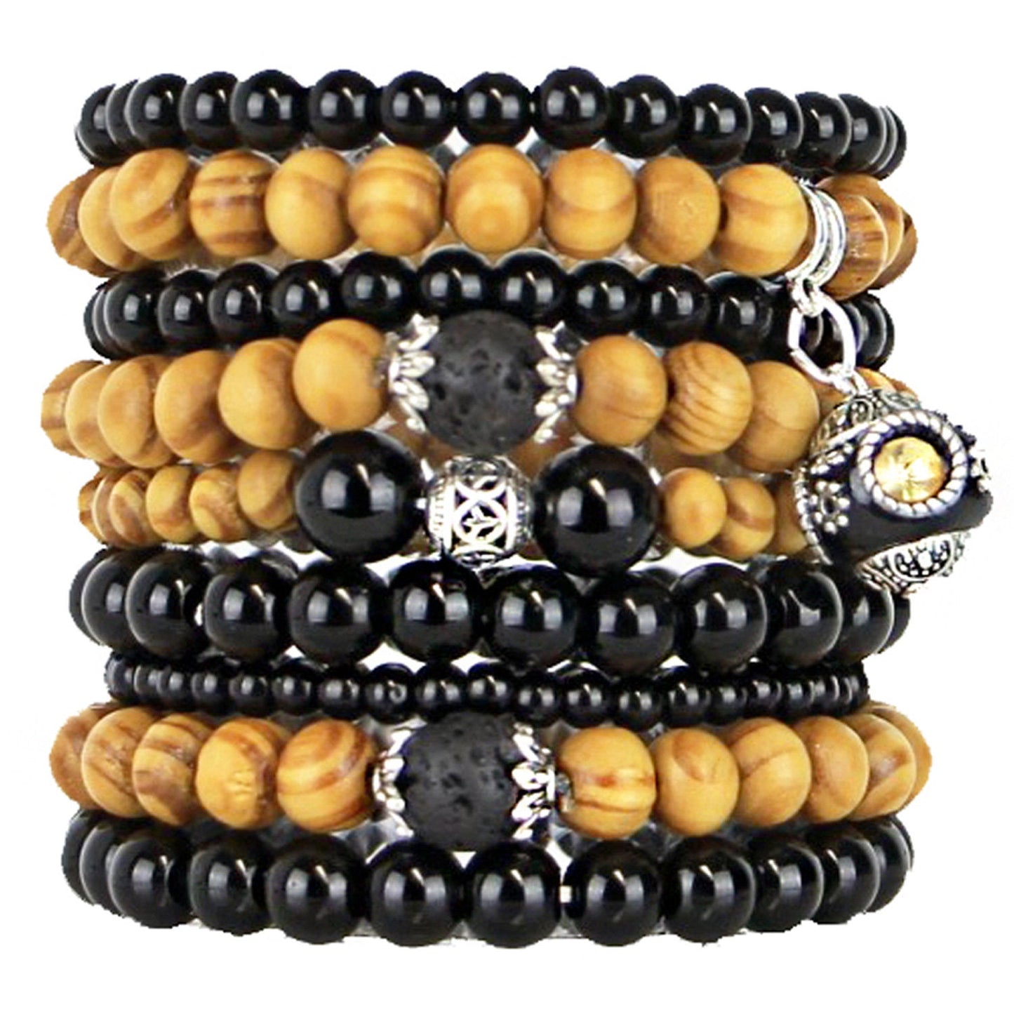 Beaded Stacked Bracelets