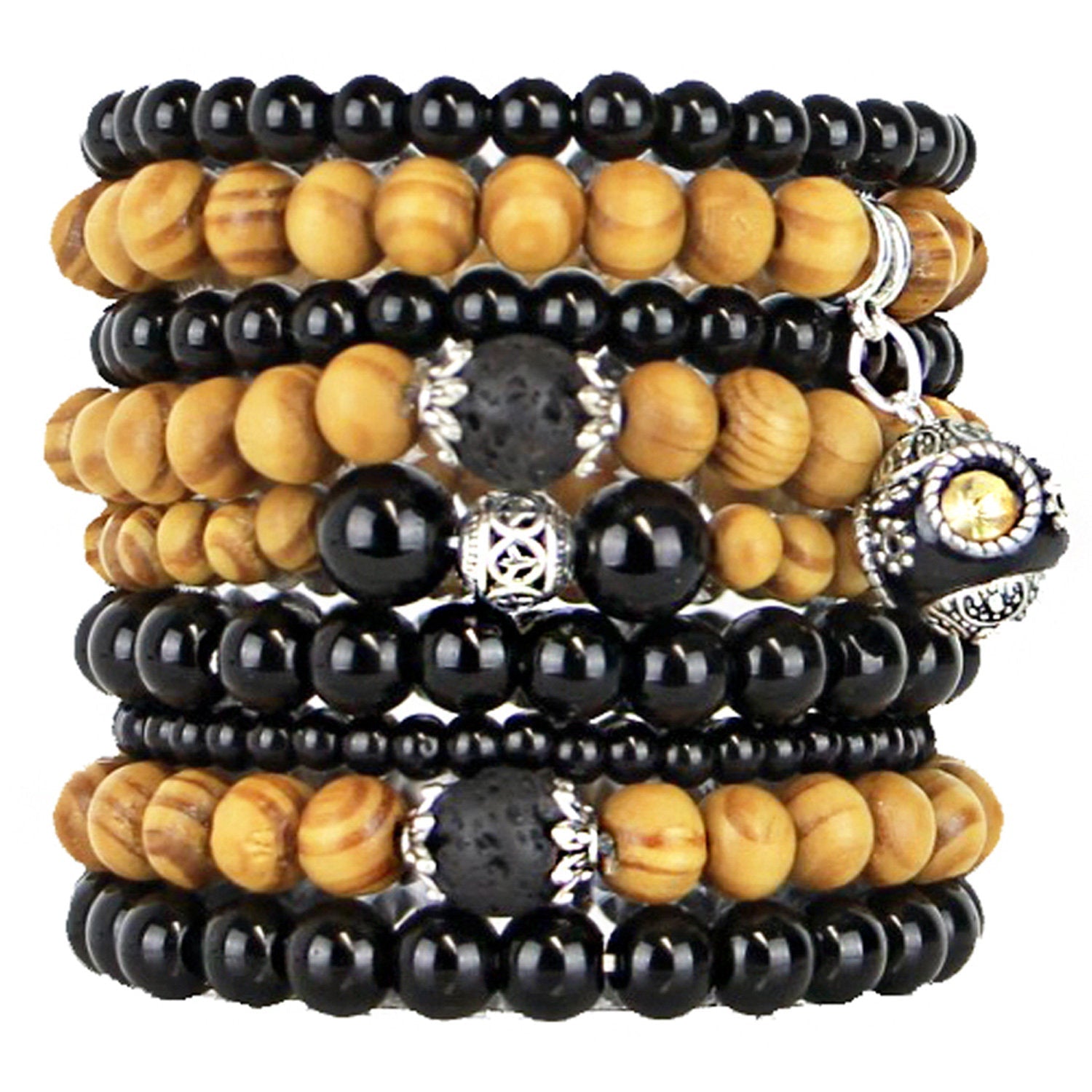 Beaded Stacked Bracelets