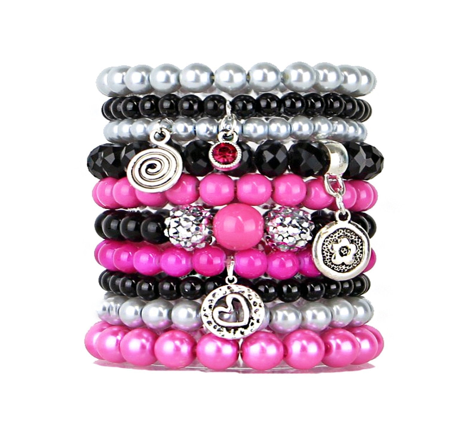 Beaded Stacked Bracelet
