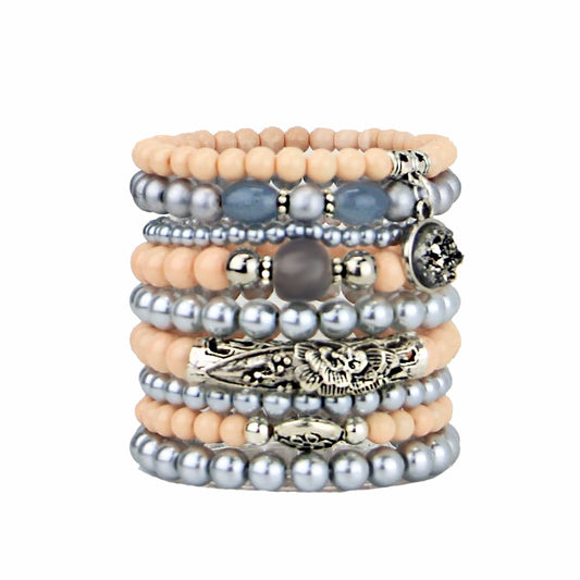 Addison - Beaded Bracelet Set