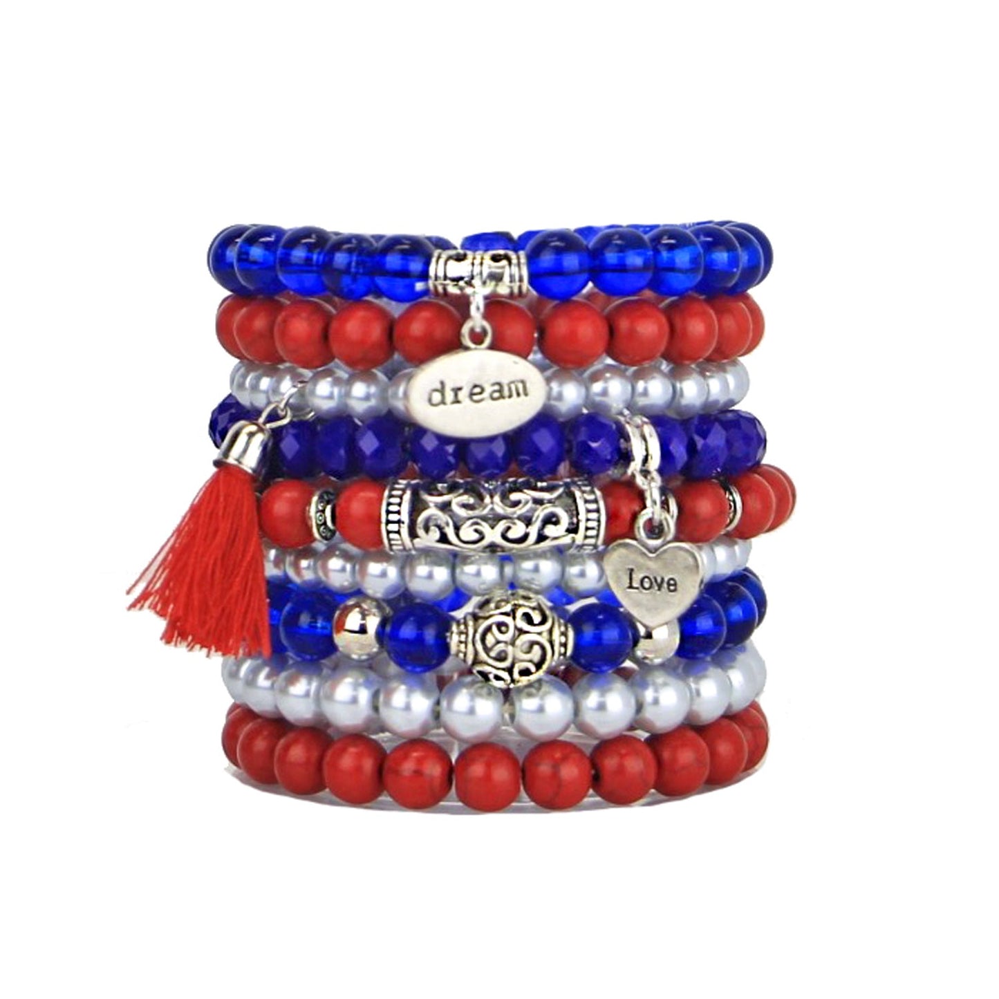 Alora - Bead Bracelets Set