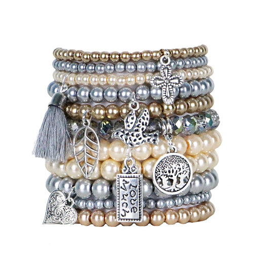Camila - Beaded Bracelets Set