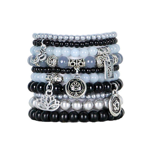 Beaded Stacked Bracelets