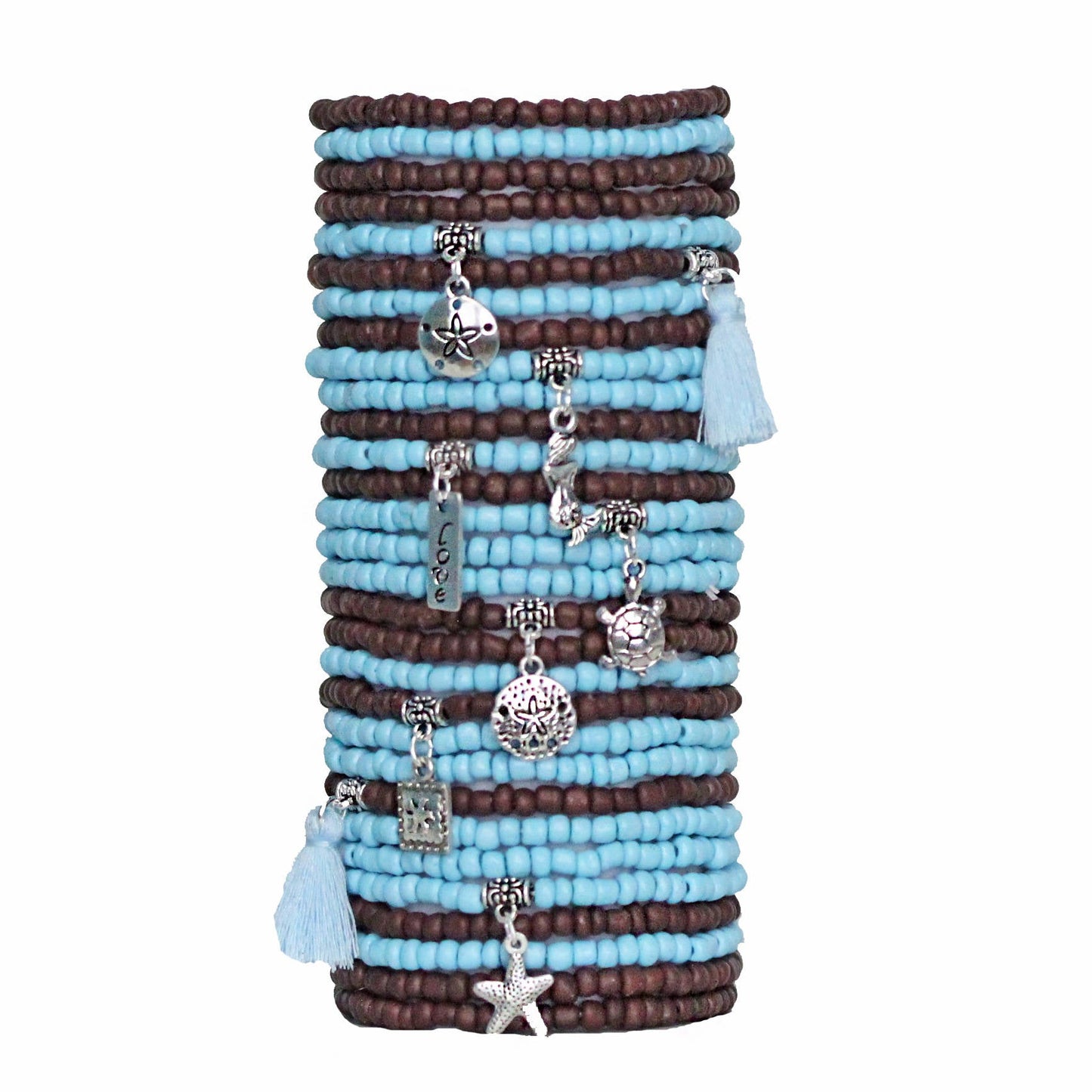 Beaded Stacked Bracelets