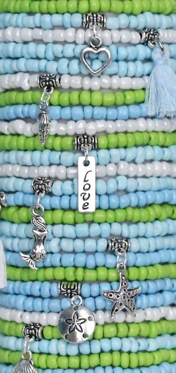 Beaded Stacked Bracelets