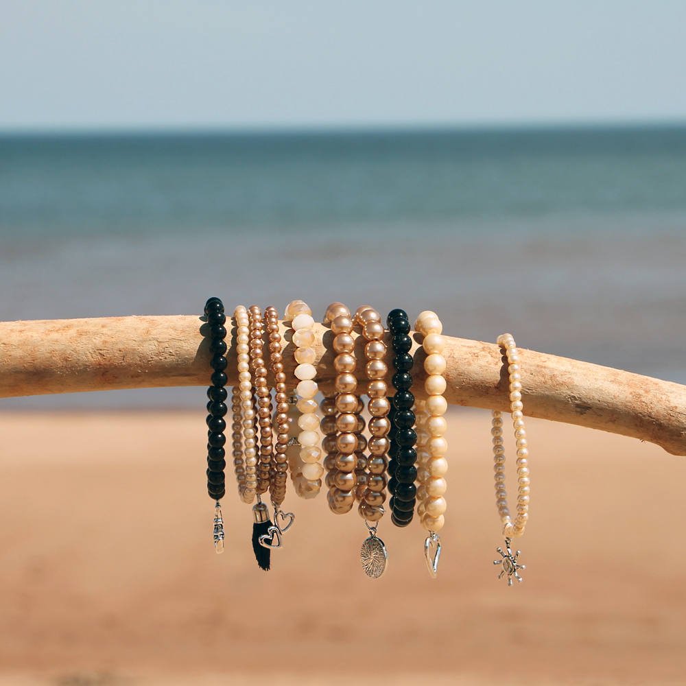 Beaded Stacked Bracelets