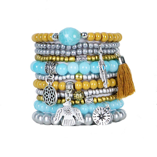 Ellie - Beaded Bracelets Set