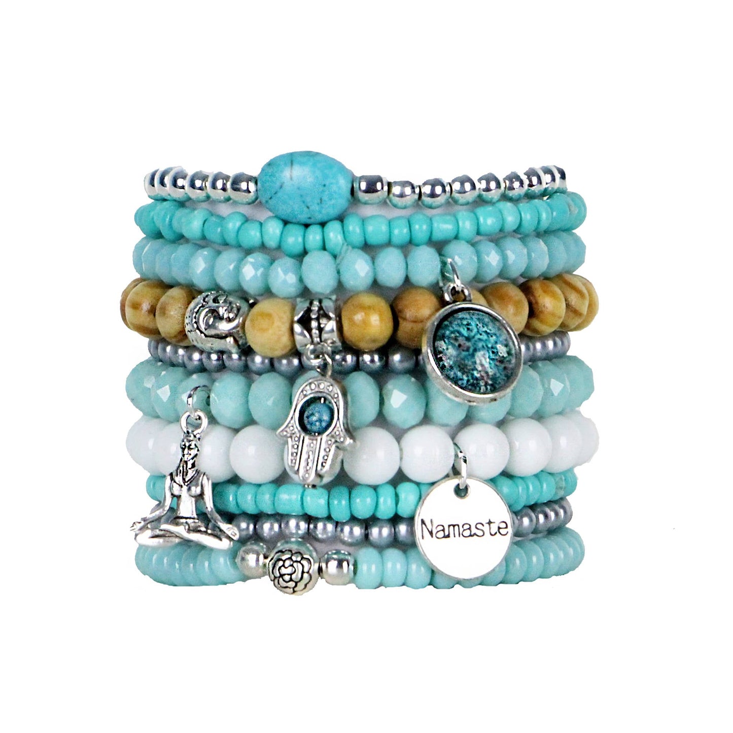 Beaded Stacked Bracelets