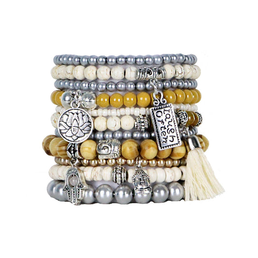 Sana - Beaded Bracelets Set