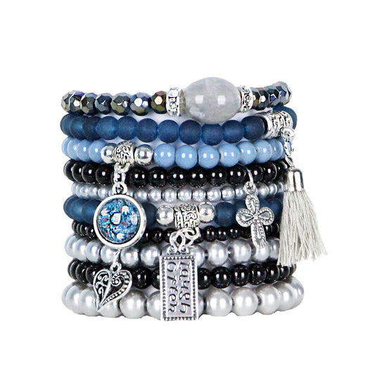 Beaded Stacked Bracelets