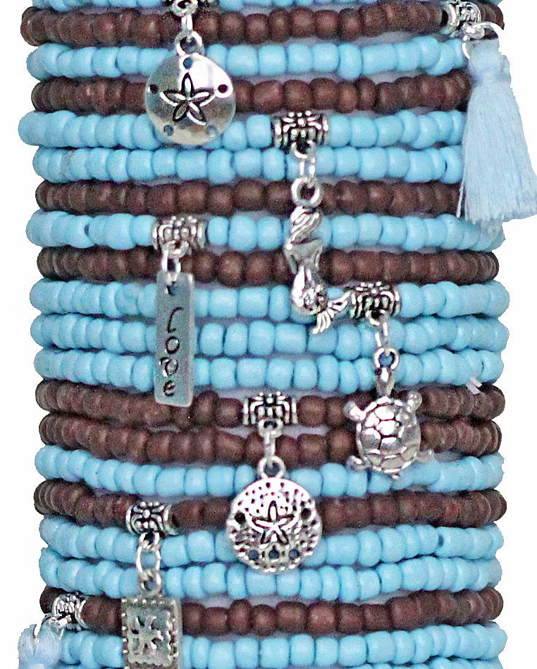 Beaded Stacked Bracelets