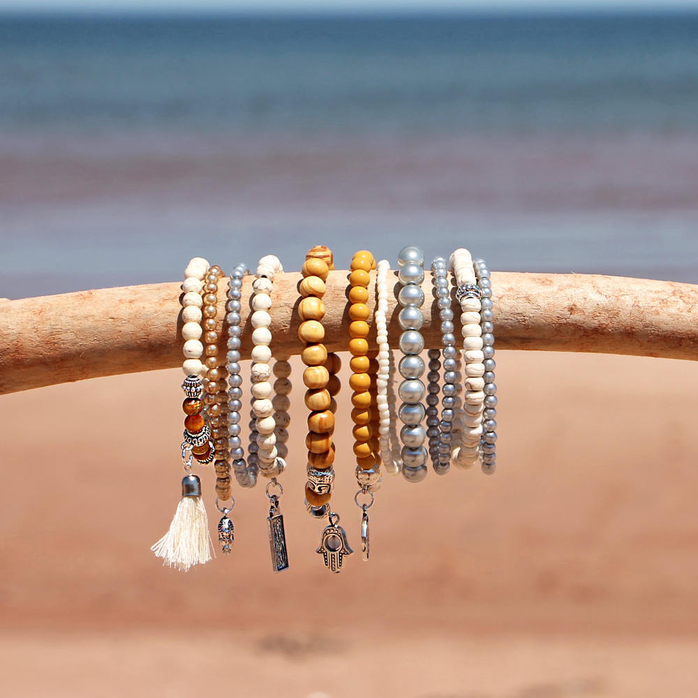 Sana - Beaded Bracelets Set