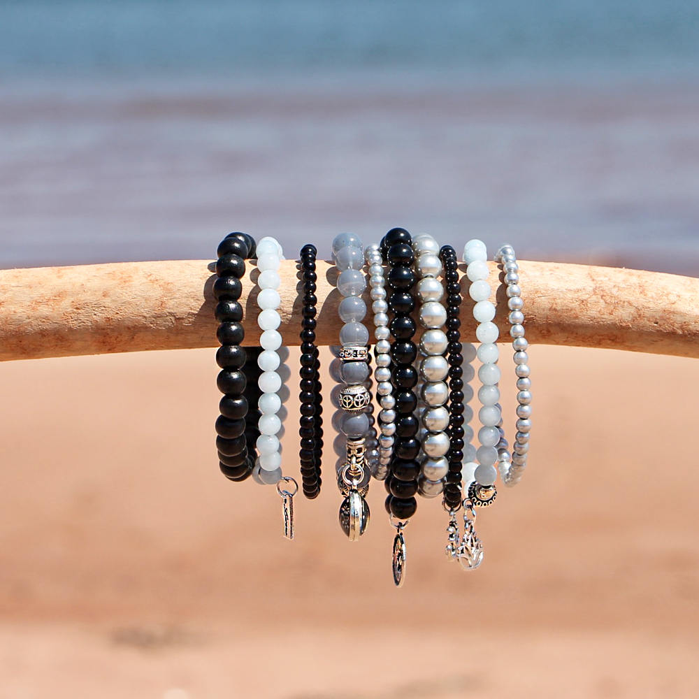 Beaded Stacked Bracelets