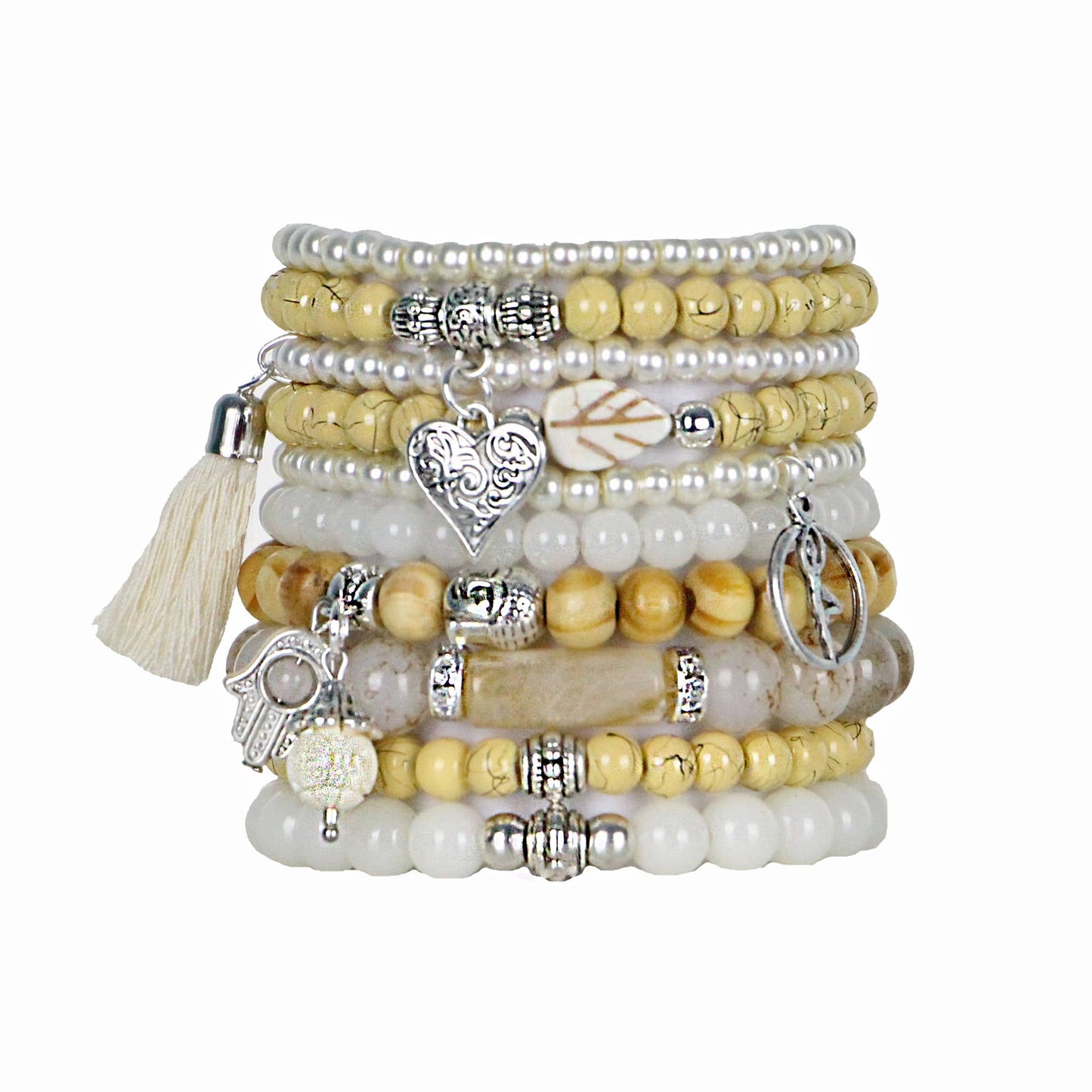 Beaded Stacked Bracelet