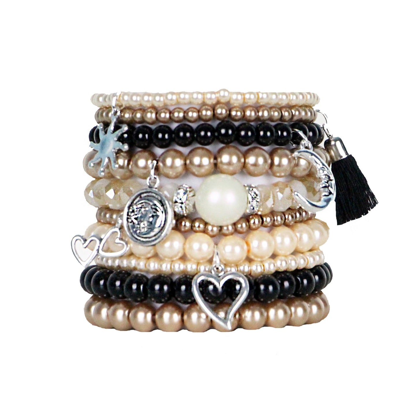 Beaded Stacked Bracelets