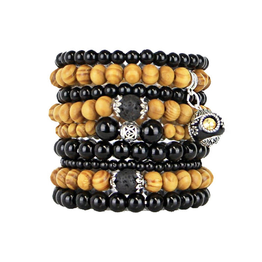 Beaded Stacked Bracelets