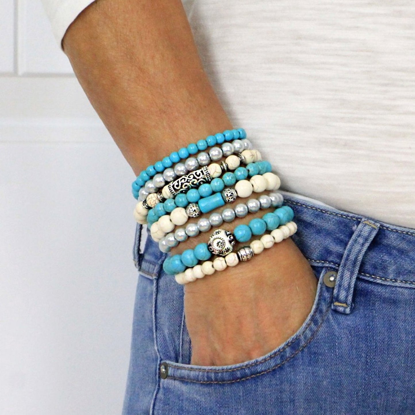 Jolie - Stacking Bracelets Set